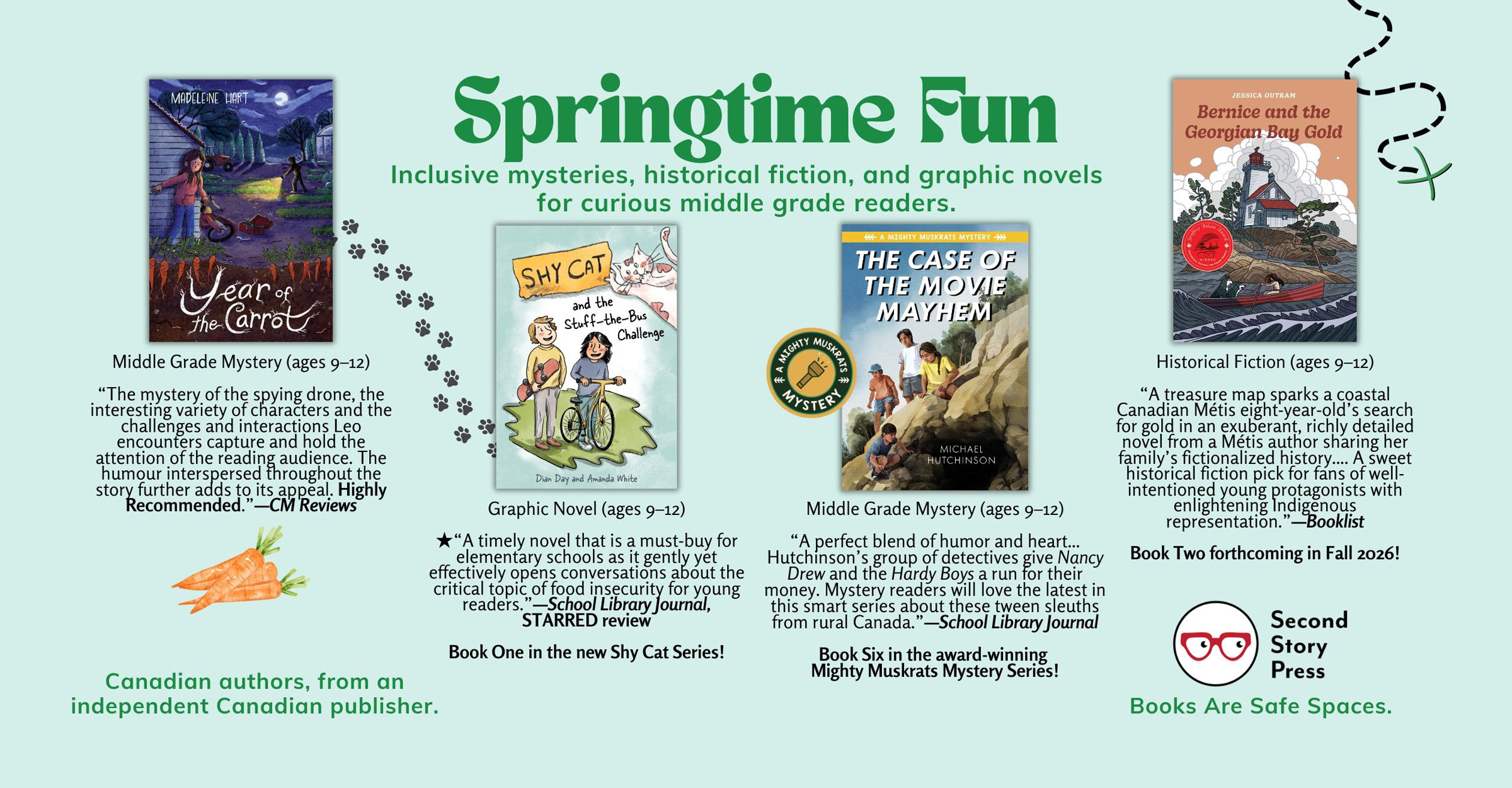 SpringtimeFunSecondStoryPressadvertisement