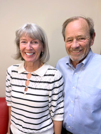 Sharon Culver and Russ Culver (from the left) Sharon Culver and Russ Culver